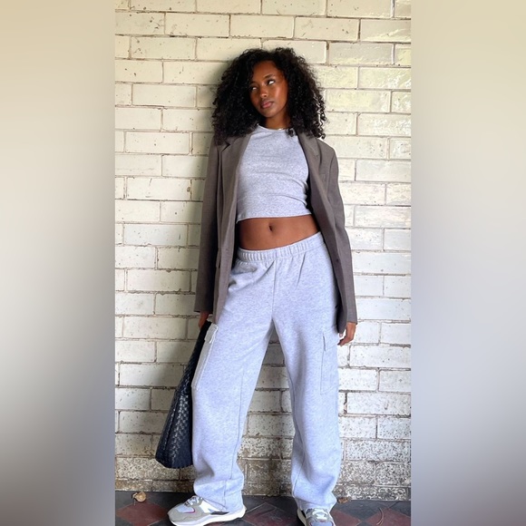 Fleece Cargo sweatpants - Picture 4 of 4